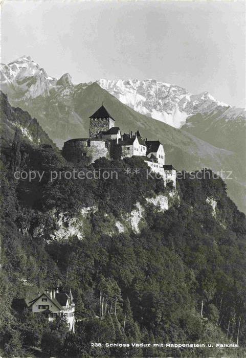 Vaduz Liechtenstein FL Schloss Vaduz