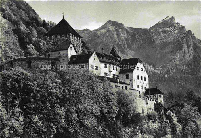 Vaduz Liechtenstein FL Schloss Vaduz Fuerstl Residenz