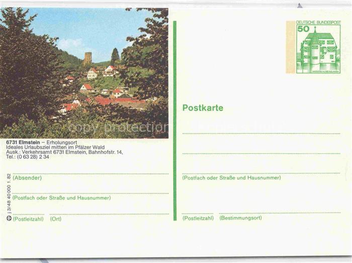 Elmstein Rheinland-Pfalz Panorama Erholungsort