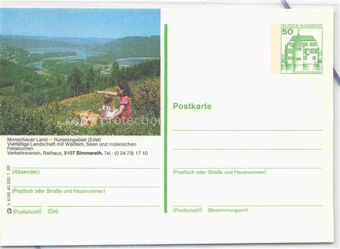 Simmerath NRW Panorama Monschauer Land Rurseengebiet