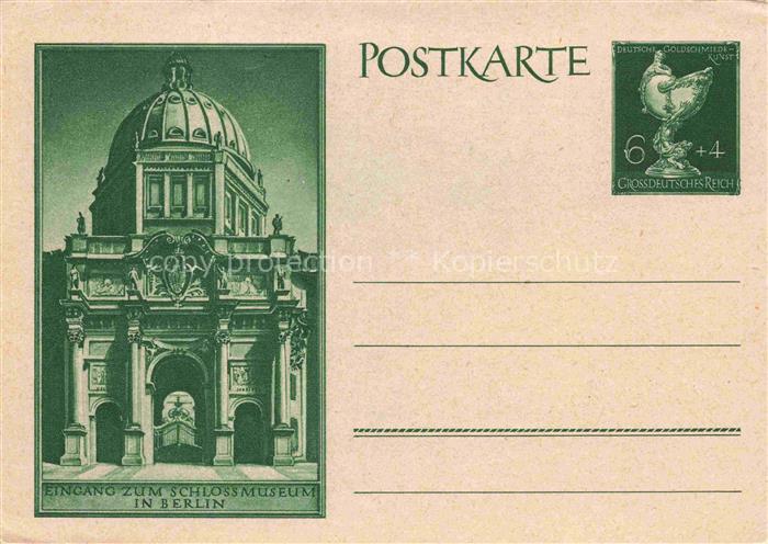 BERLIN  CITY Eingang zum Schlossmuseum