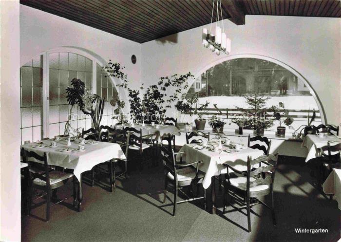 OBERSTDORF Bayern Alpensanatorium Wintergarten
