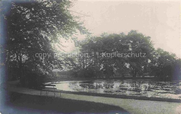 BAD PYRMONT Niedersachsen Park Teich
