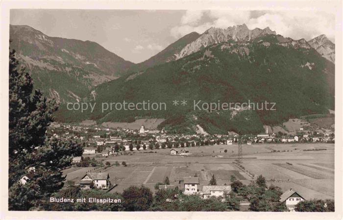 Bludenz Vorarlberg AT mit Ellsspitzen