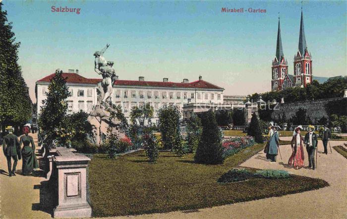 SALZBURG  AT Mirabell Garten