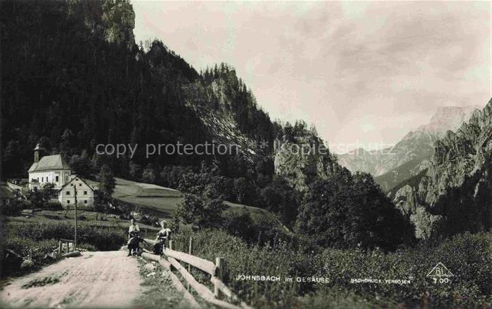 Johnsbach Gesaeuse Steiermark AT Panorama