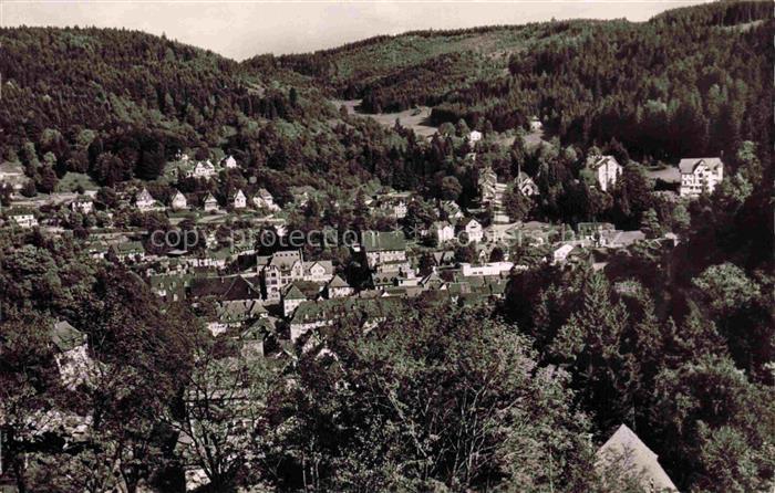 Triberg Schwarzwald BW Fliegeraufnahme
