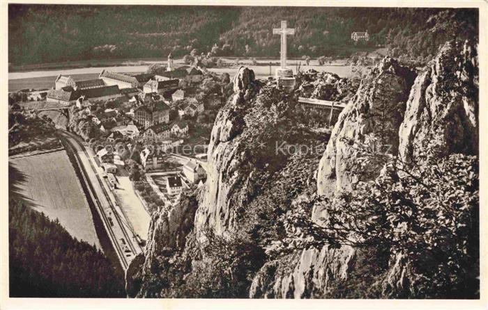 Beuron Donautal mit Petersfelsen