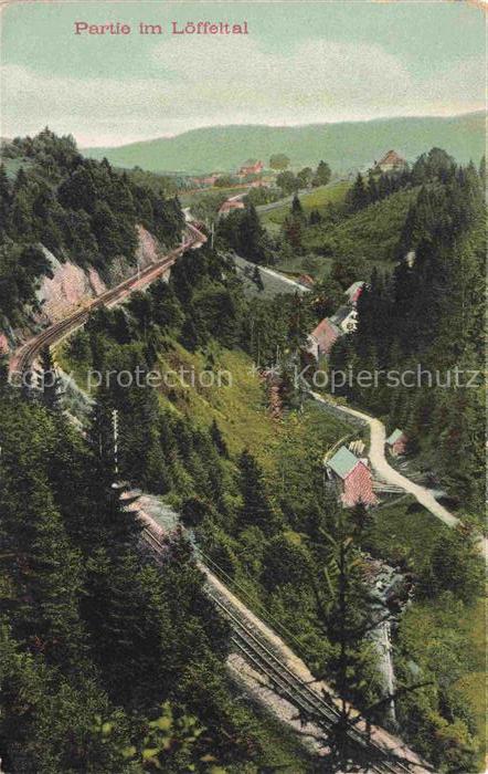 Loeffeltal Hinterzarten BW Panorama