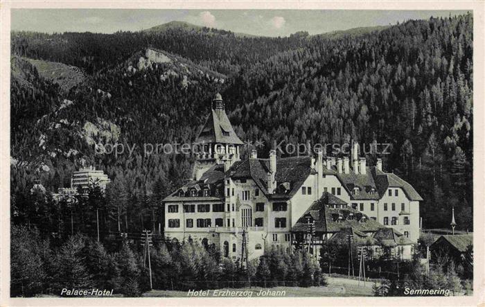 Semmering Niederoesterreich AT Palace Hotel Erzherzog Johann Hotel