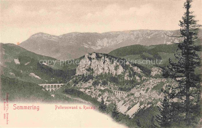 Semmering Niederoesterreich AT Polleroswand und Raxalp