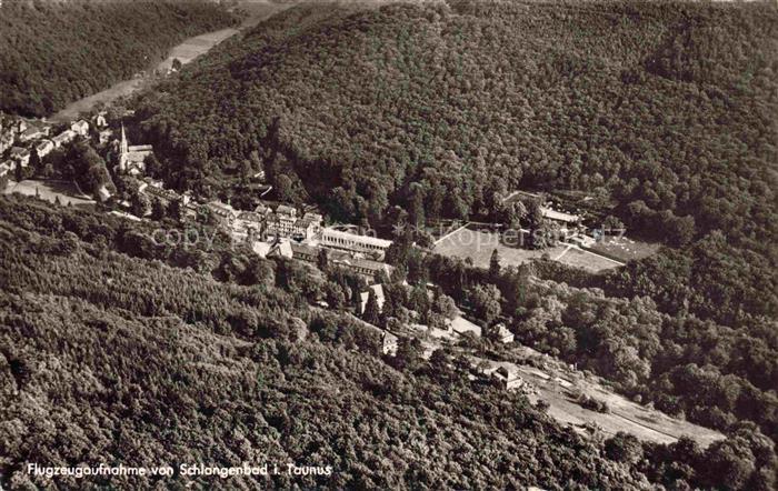 Schlangenbad Taunus Hessen Fliegeraufnahme