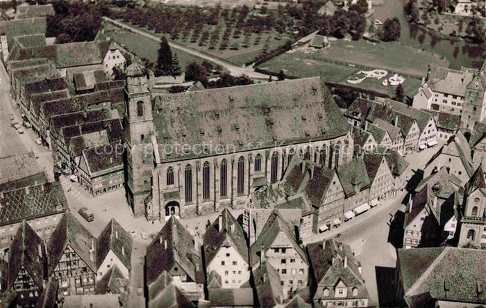 DINKELSBueHL Fliegeraufnahme mit Kirche