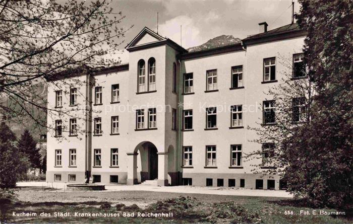 BAD REICHENHALL Bayern Kurheim de Staedt Krankenhauses
