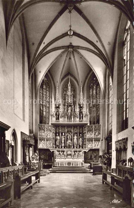 Eichstaett Oberbayern Hochaltar im Dom