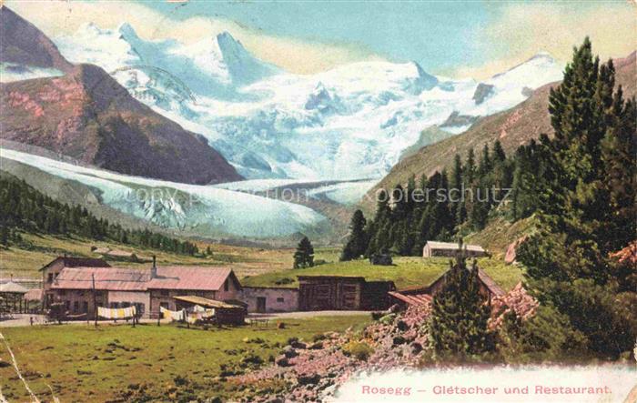 Rosegg Kaernten AT Gletscher und Restaurant