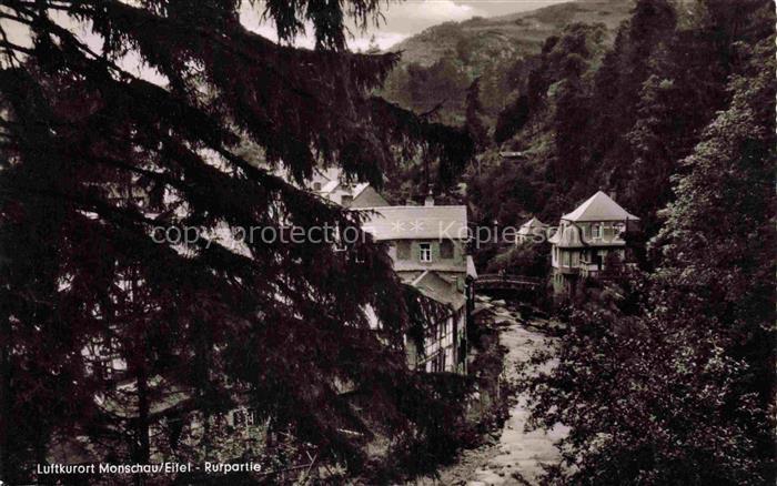Monschau Montjoie NRW Rurpartie