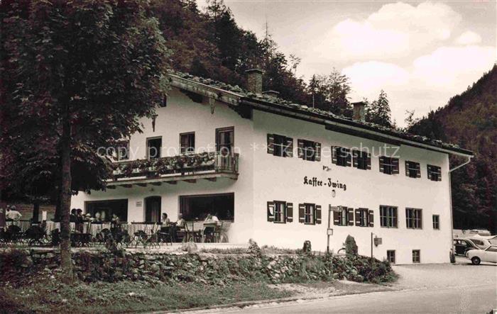 Inzell Traunstein Bayern Kaffee Zwing am Gletschergarten