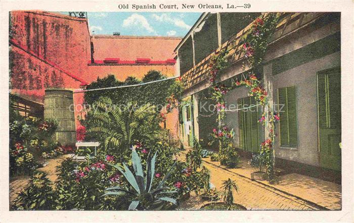 NEW ORLEANS Louisiana USA Old Spanish Court
