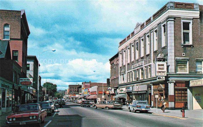 Barre Vermont USA Main Street
