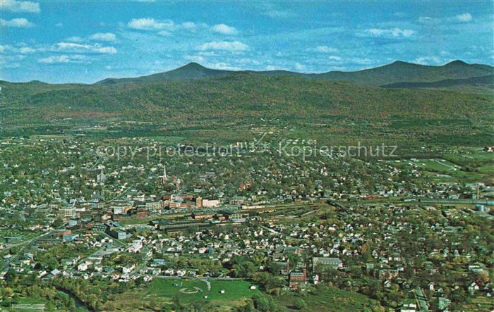 Rutland Vermont USA Fliegeraufnahme