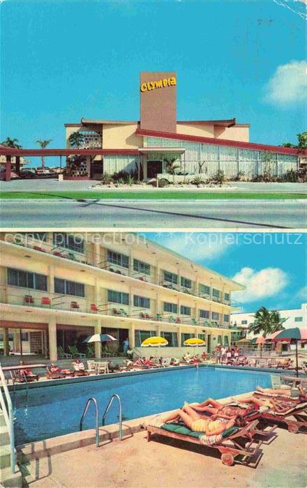 Miami Beach Florida USA Resort Olympia Motel