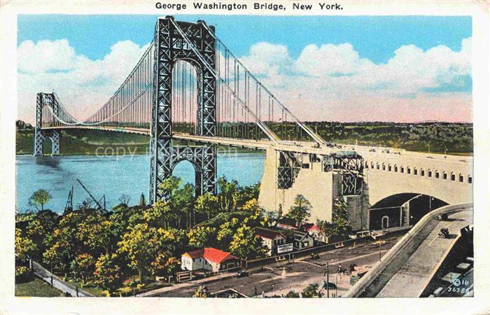 NEW YORK City USA George Washington Bridge