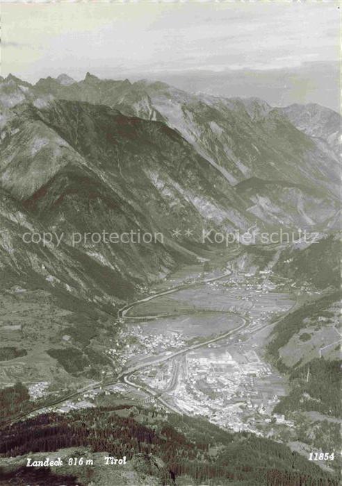 Landeck  Tirol AT Fliegeraufnahme