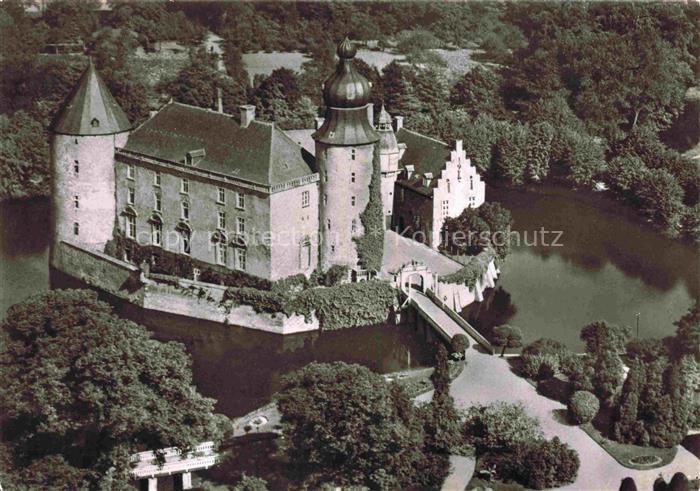Gemen Borken Westfalen NRW Jugendburg Fliegeraufnahme