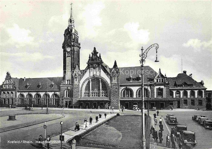 KREFELD Crefeld Hauptbahnhof