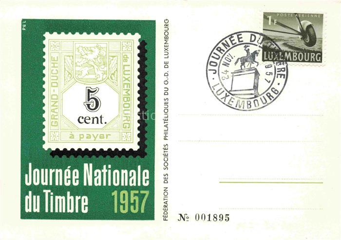 LUXEMBOURG  Luxemburg Journee Nationale du Timbre