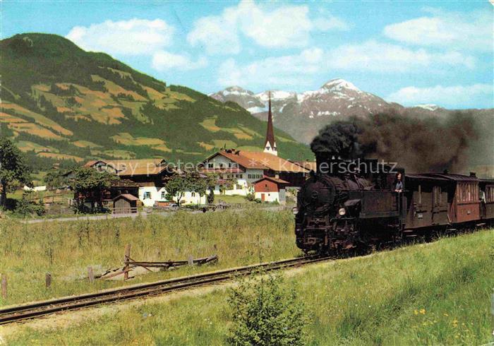 Uderns Zillertal Tirol AT Panorama Dampflok
