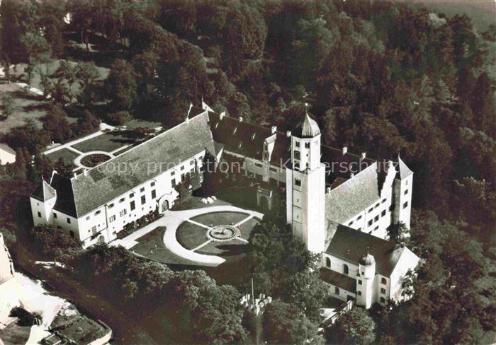 Kirchheim Schwaben Bayern Fugger Schloss Fliegeraufnahme