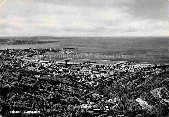 TRIESTE Triest IT Fliegeraufnahme