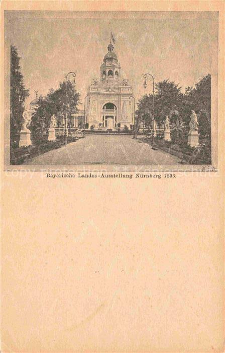 NueRNBERG  CITY Bayerische Landes Ausstellung Nuernberg 1896