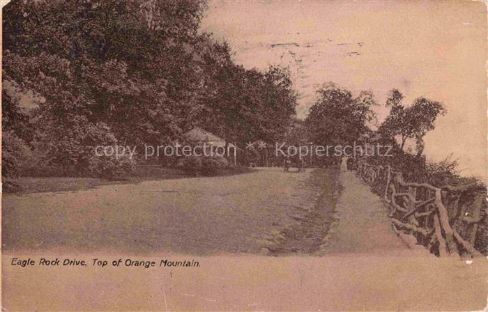 Orange New Jersey USA Eagle Rock Drive Top of Orange Mountain