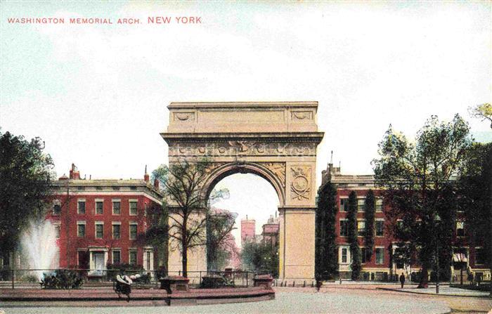 NEW YORK City USA Washington Memorial Arch