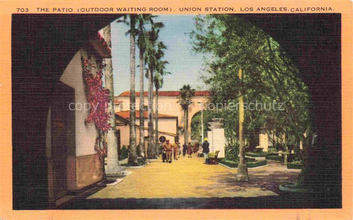 LOS ANGELES California USA The Patio Union Station