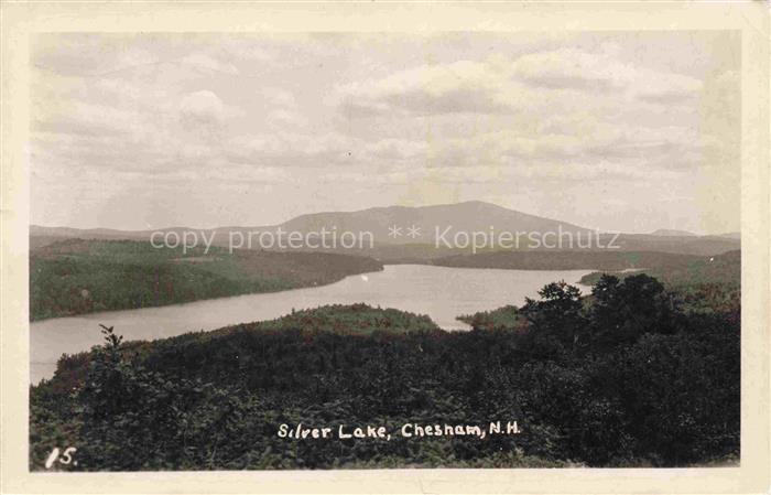 Chesham Harrisville New Hampshire USA Panorama Silver Lake