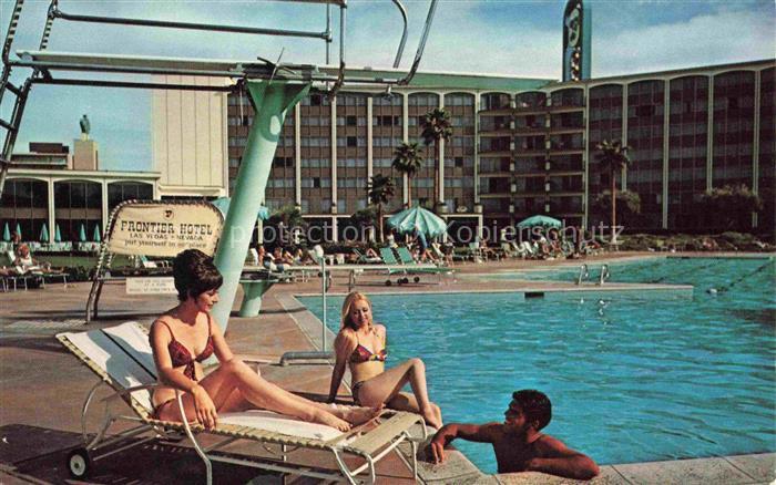 LAS VEGAS Nevada USA Frontier Hotel Swimming Pool