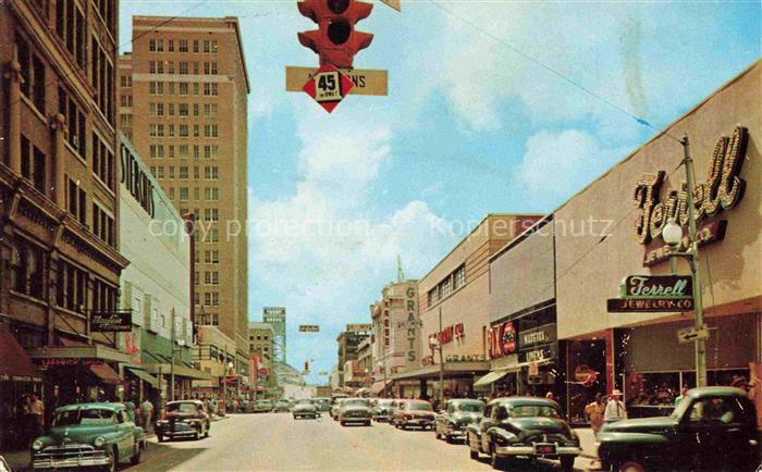 Jacksonville Florida USA Main Street looking south