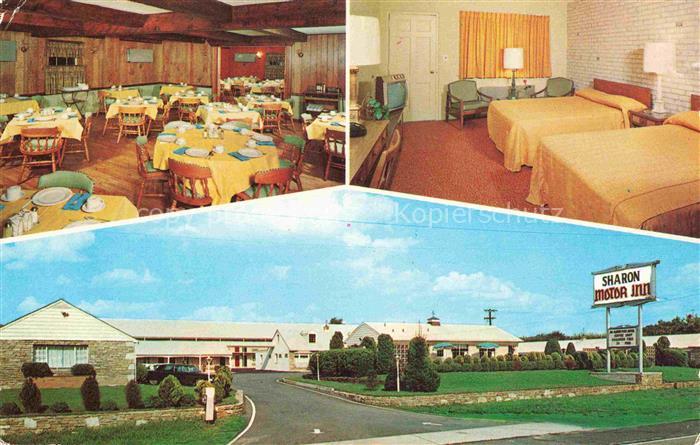 Maple Shade New Jersey USA Sharon Motor Inn Restaurant Room