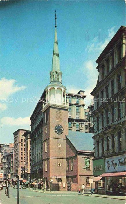 Boston Massachusetts USA Old South Meeting House Freedom Trial