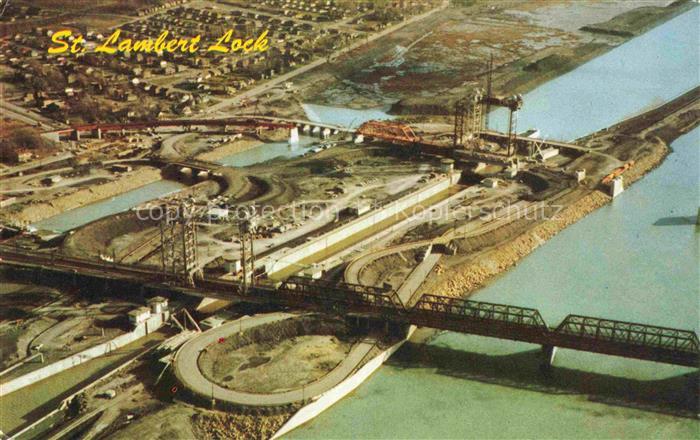 St-Lambert-Lock Quebec Canada Aerial view
