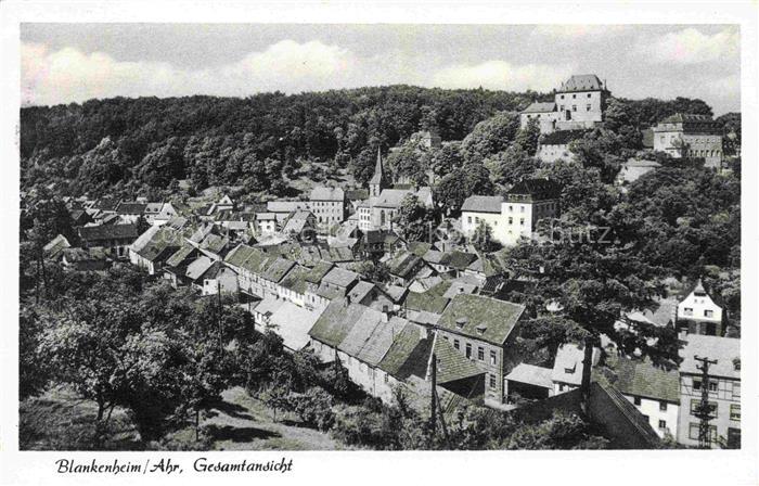 Blankenheim Ahr Eifel Euskirchen NRW Gesamtansicht