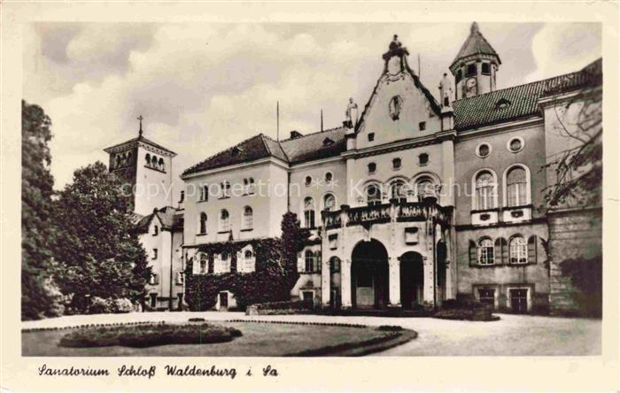 Waldenburg  Sachsen Sanatorium Schloss