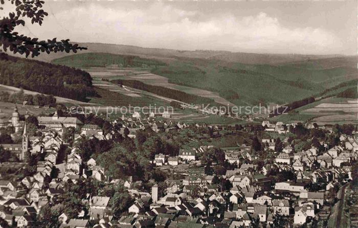 Berleburg Bad NRW Panorama Luftkurort
