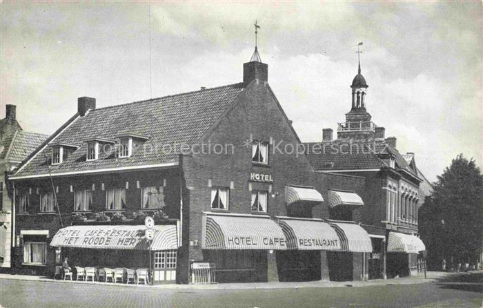 BREDA  Noord-Brabant NL Hotel Café Restaurant Het Roode Hert