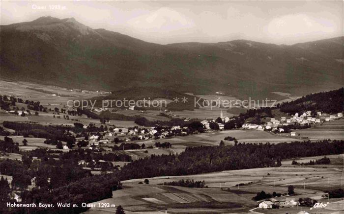 Hohenwarth Bayerischer Wald Koetzting Cham Bayern Panorama Blick gegen Osser