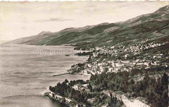 Abbazia  OPATIJA Croatia Fliegeraufnahme